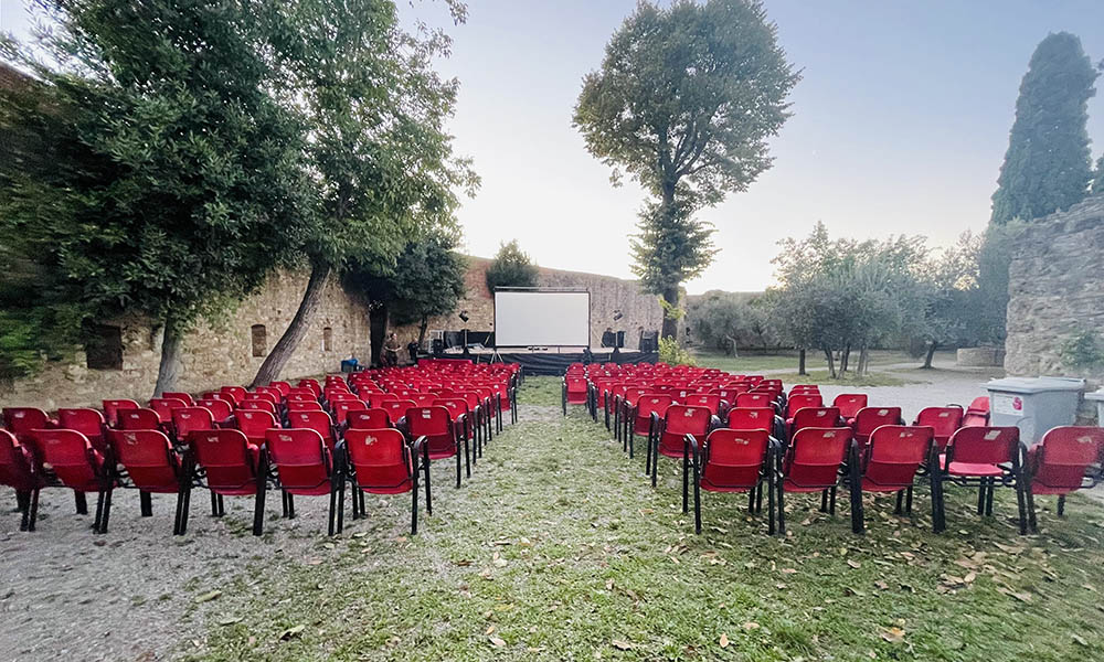 Francigena Film Festival 2022 San Gimignano Arena La Rocca